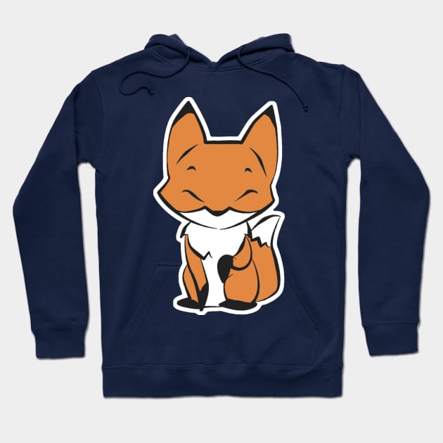 Foxy Friend Hoodie by Kittykaya